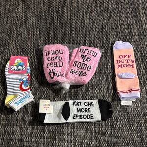 NEW graphic 4 single pack Socks